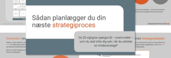 Vinderstrategi A/S udgiver Whitepaper “Sådan planlægger du din næste strategiproces”